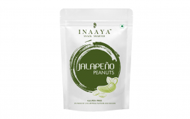 Inaaya Jalapeno Peanuts   Pack  140 grams
